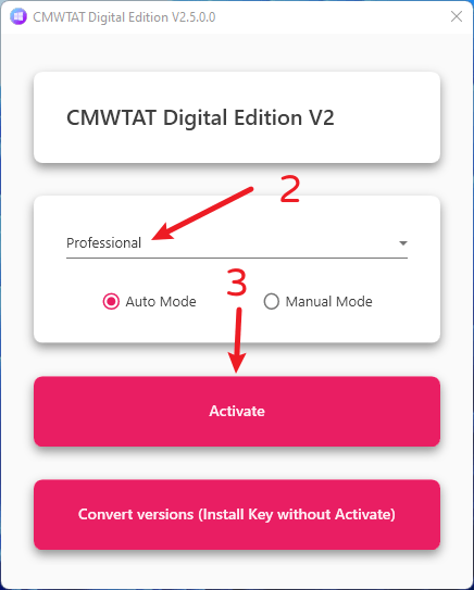 Use CMWTAT Digital