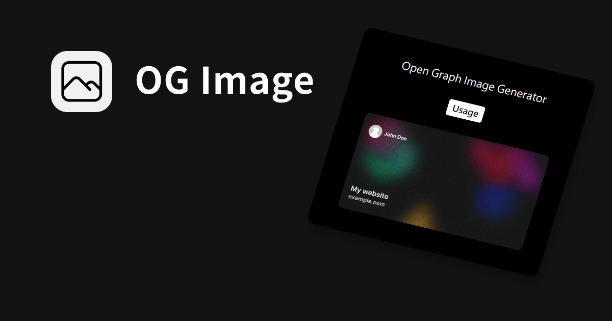 OG Image Generator